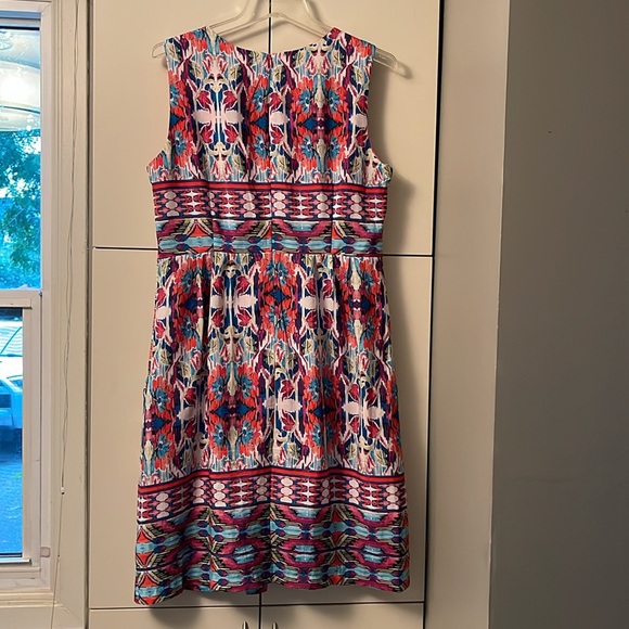 Rabbit Rabbit Rabbit, Anthropologie 10, back zip, loose fit, pockets, lined, EUC - Picture 2 of 12